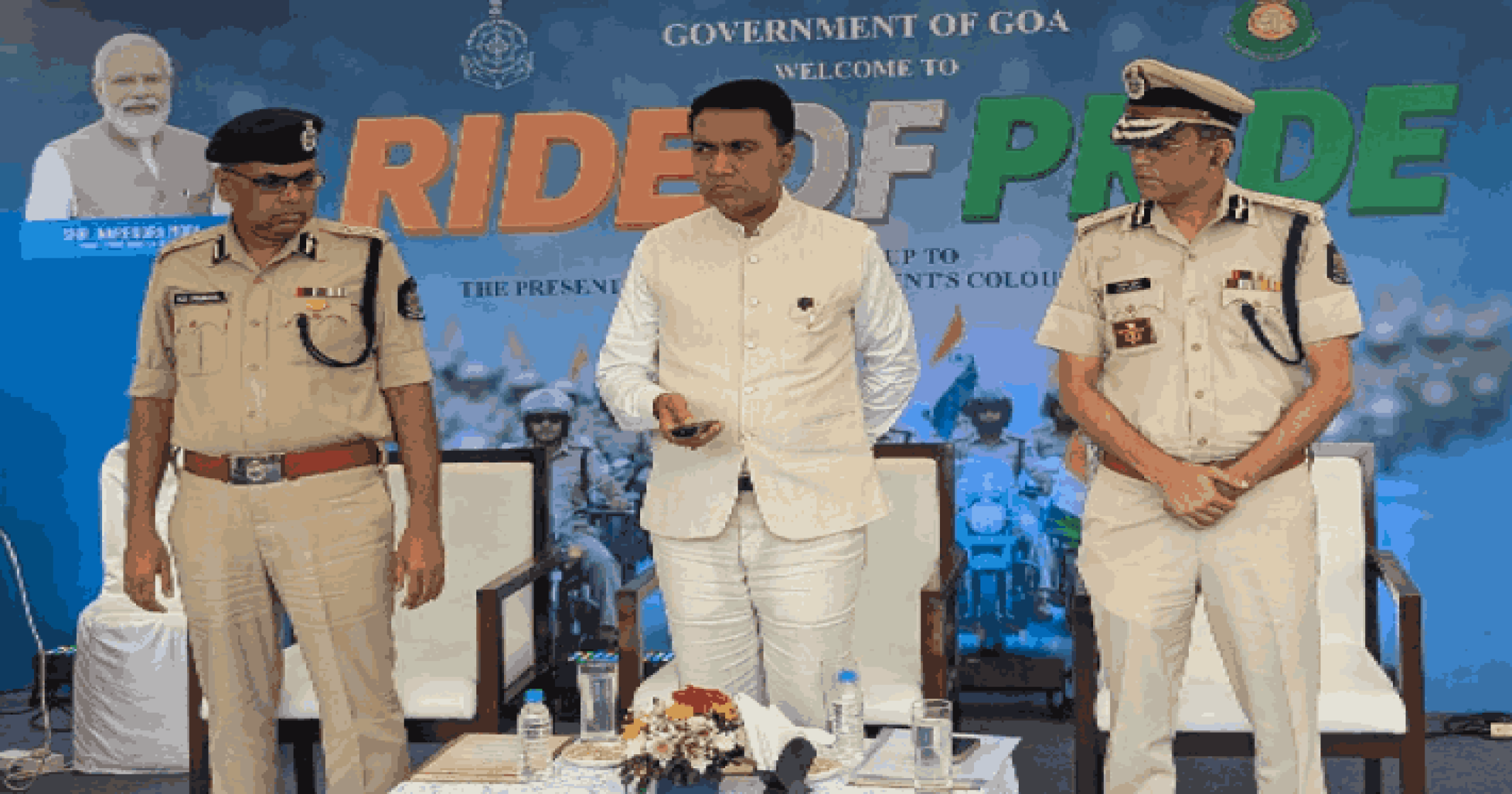 गोवा पोलिसांना अमित शहांच्या हस्ते मिळणार ‘प्रेसिडेंट्स कलर’ सन्मान :  मुख्यमंत्री