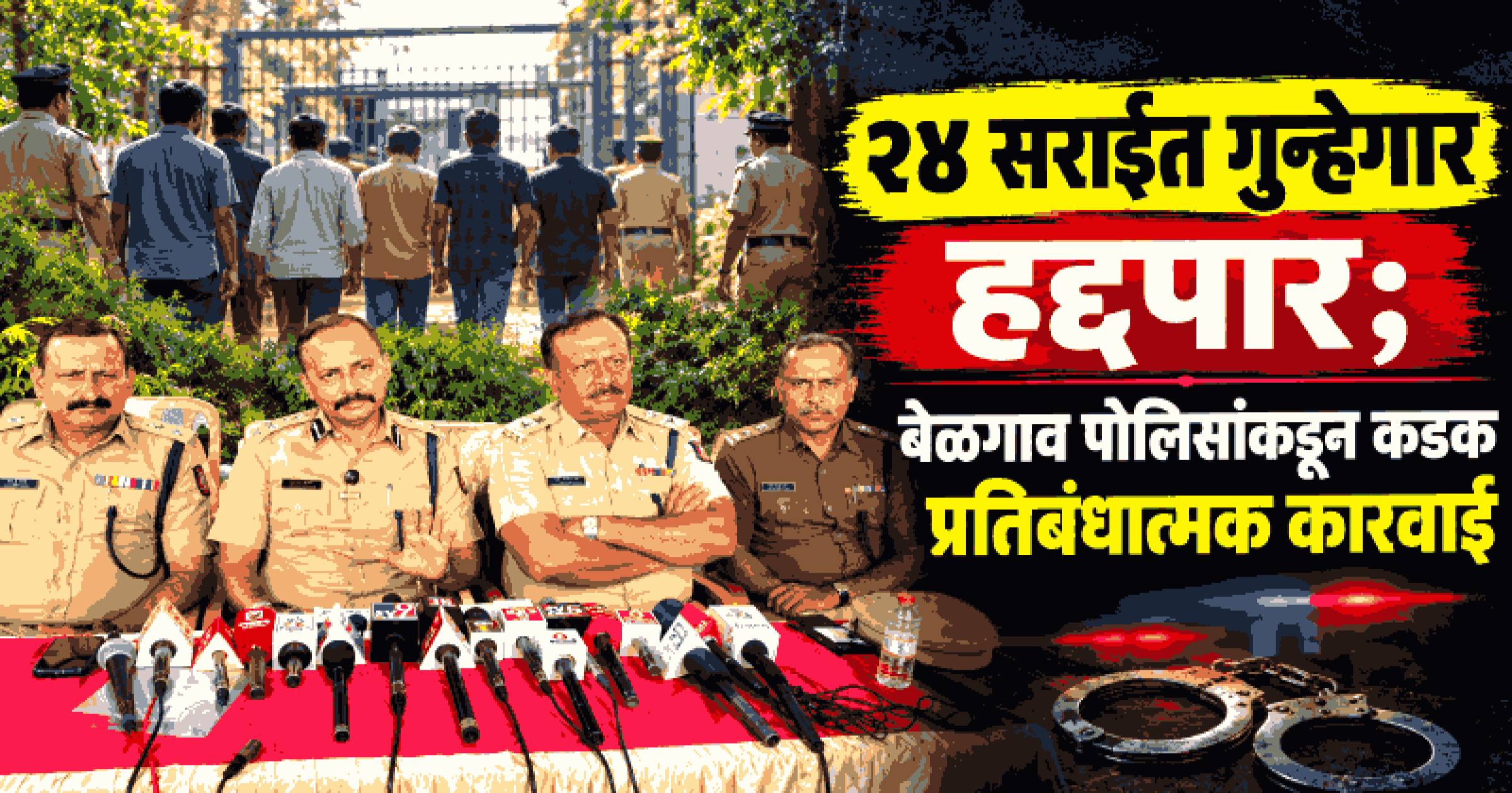 गोव्याहून होणाऱ्या दारूच्या बेकायदा वाहतुकीवर बेळगाव पोलिसांची करडी नजर