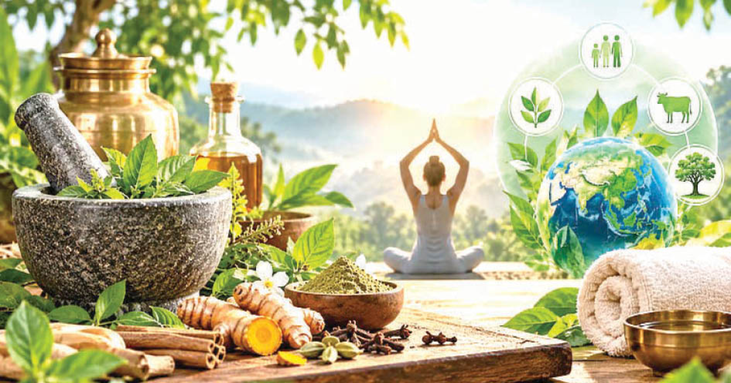 निरोगी उद्यासाठी आयुर्वेद