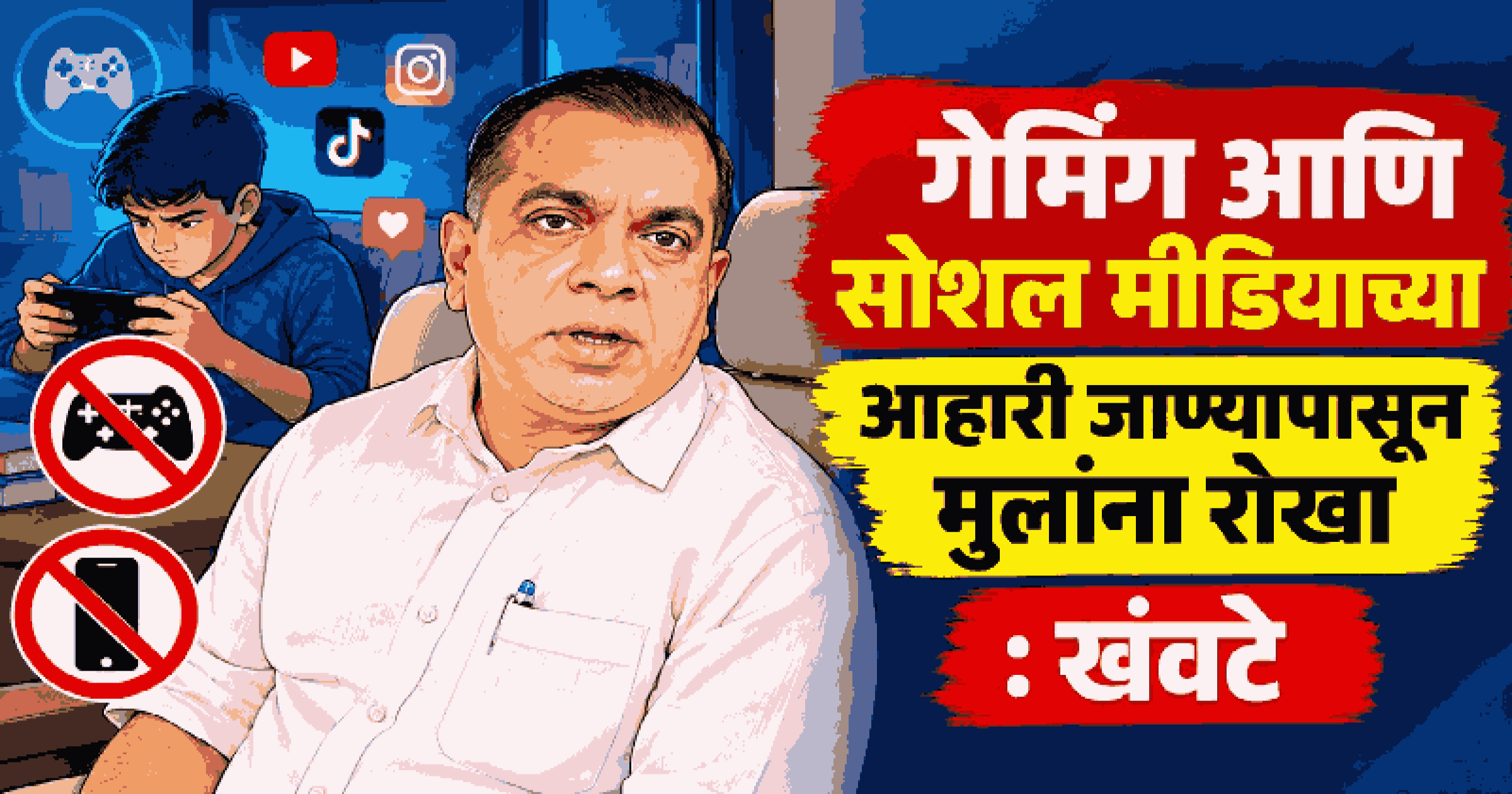 १६ वर्षांखालील मुलांच्या सोशल मीडिया वापरावर निर्बंध आणावेत : आयटीमंत्री रोहन खंवटे