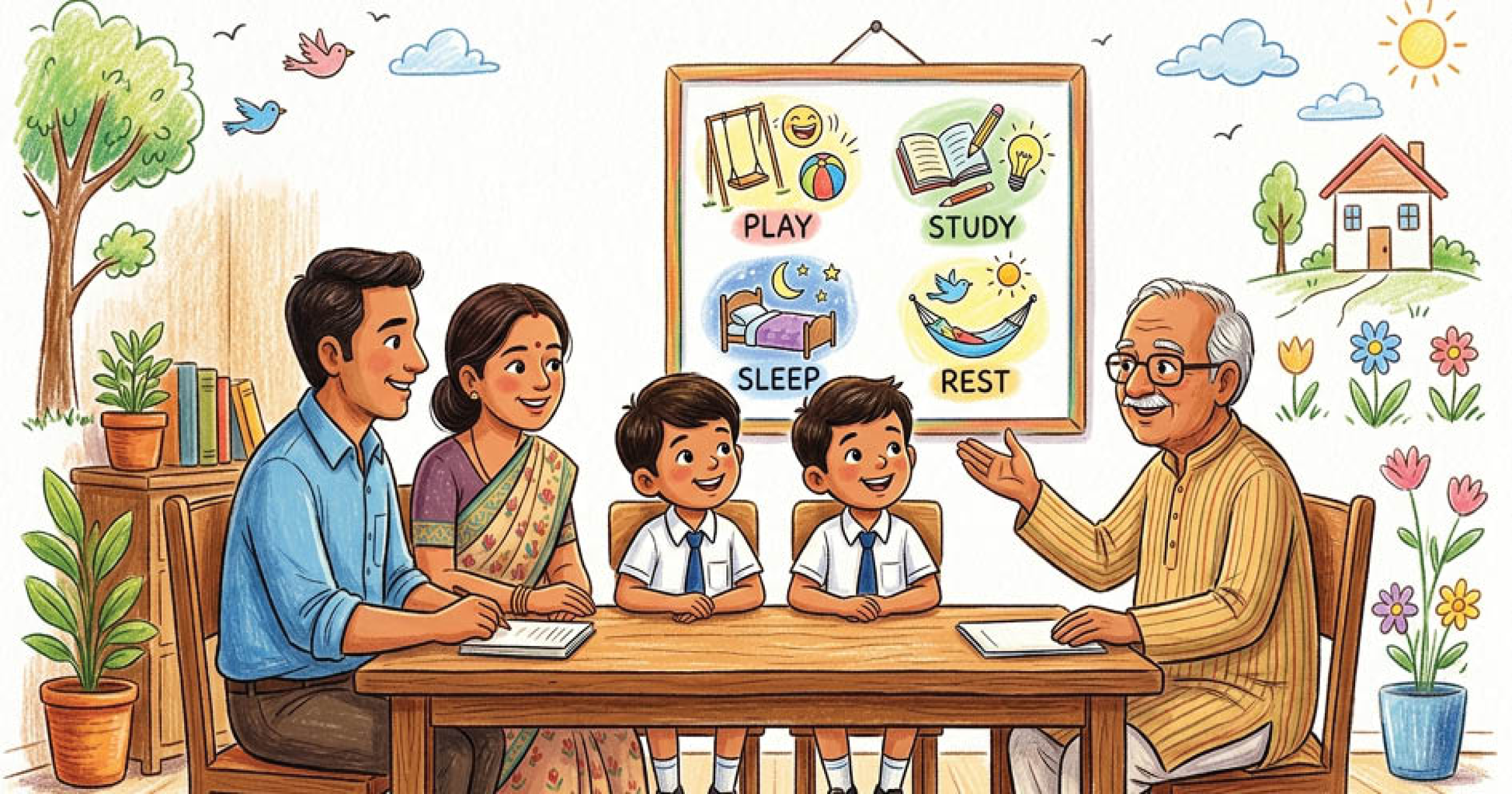 दोन मित्र आणि बदललेली वेळ