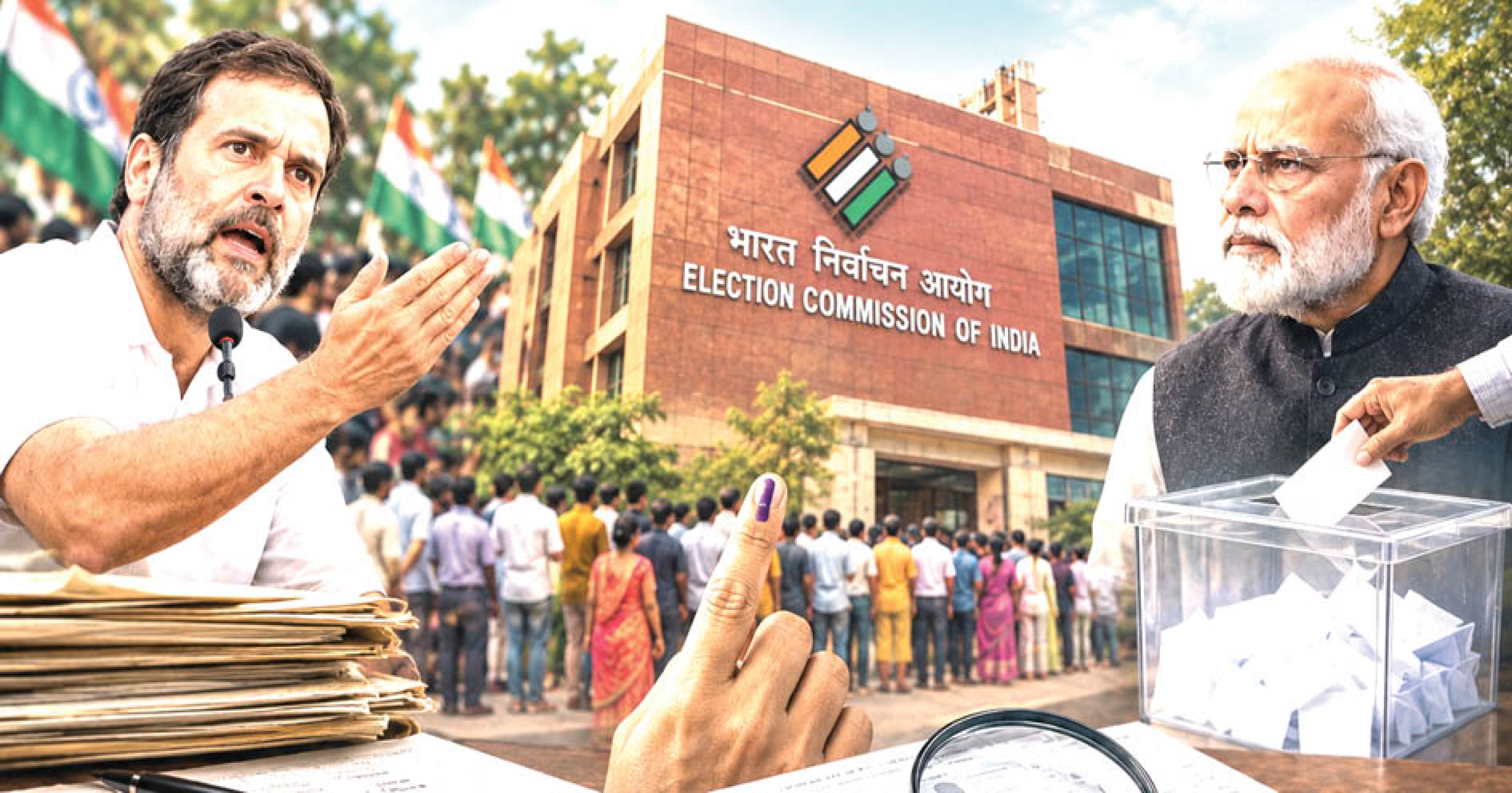 व्होट चोरी की राजकीय नेरेटीव्ह ?