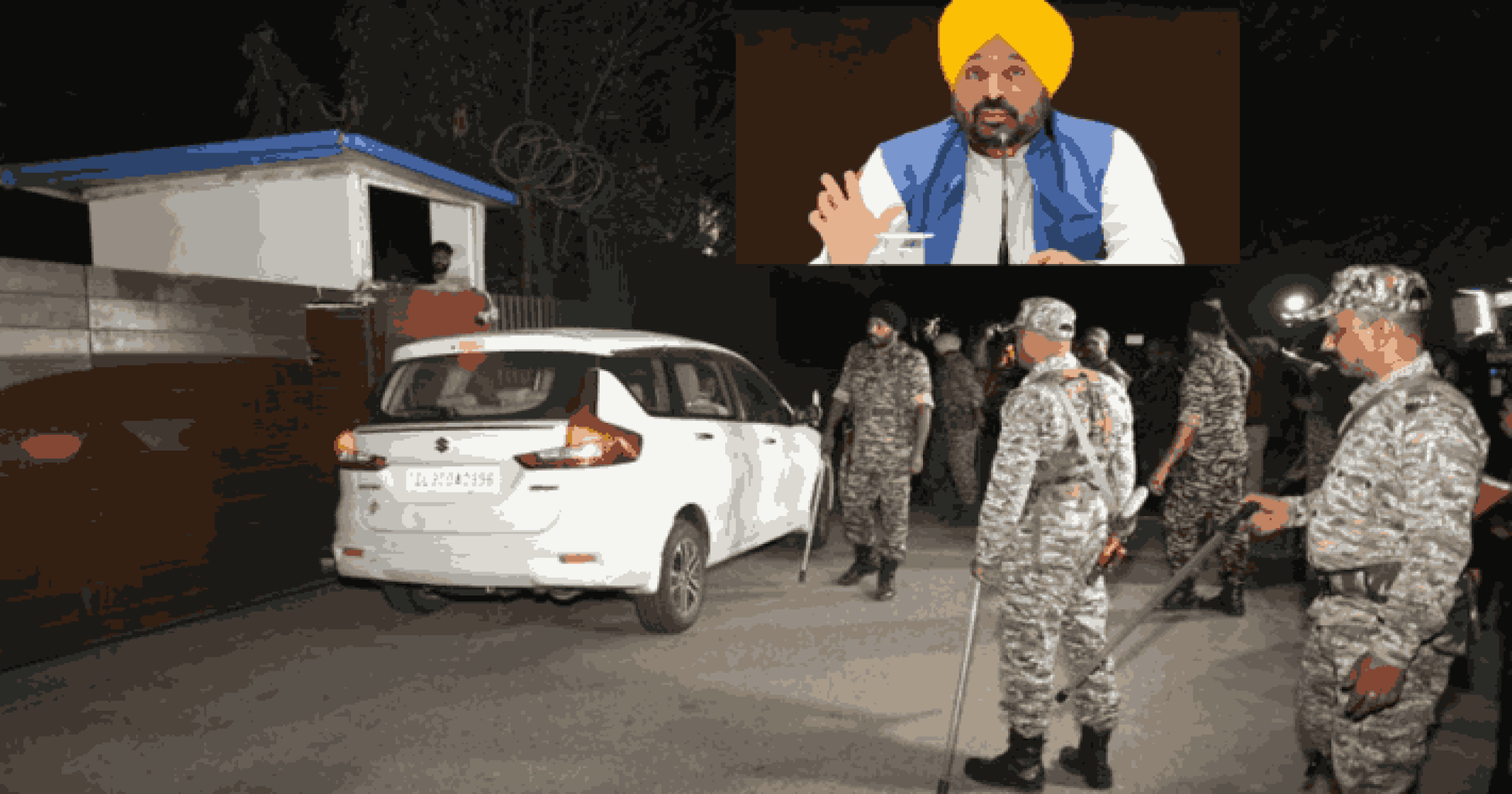 भगवंत मान यांच्या कॅम्प कार्यालयावर सीबीआयचे छापे; मुख्यमंत्र्यांचा ‘सूडबुद्धी’चा आरोप