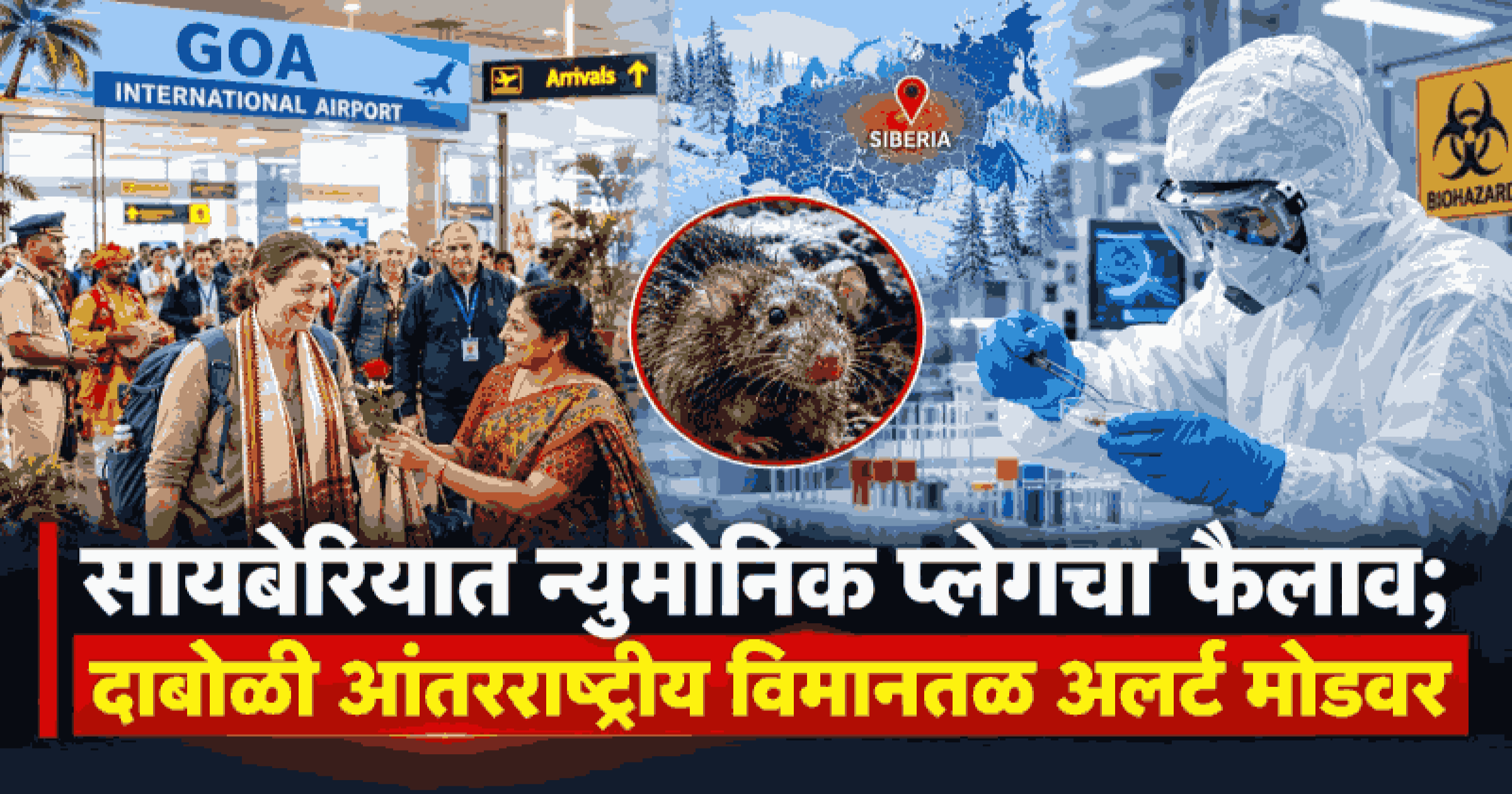 रशियन चार्टर्सच्या आगमनाने गोव्याच्या आंतरराष्ट्रीय पर्यटन हंगामाची दणक्यात सुरुवात