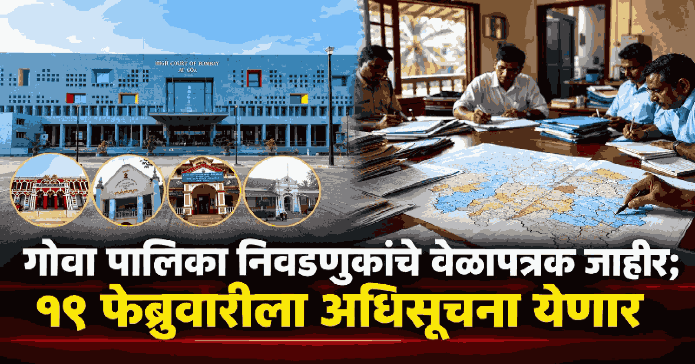 ११ नगरपालिकांच्या निवडणुकांची घोषणा करणारी अधिसूचना १९ फेब्रुवारी २०२७ रोजी जारी करा : उच्च न्यायालय