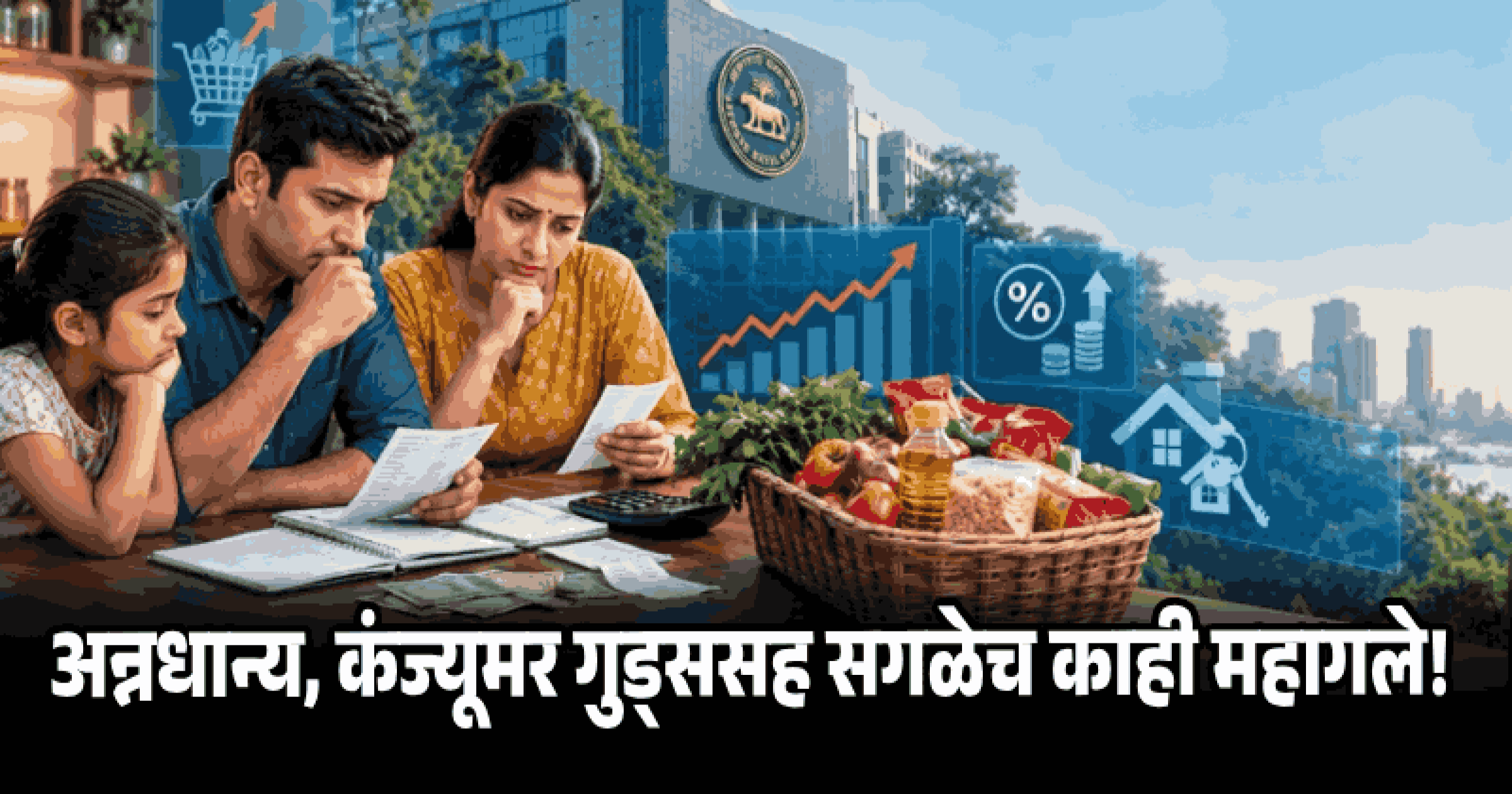 आरबीआयच्या व्याजदर वाढीनंतर सप्टेंबरमध्ये महागाई दर थेट ५.५४ टक्क्यांवर