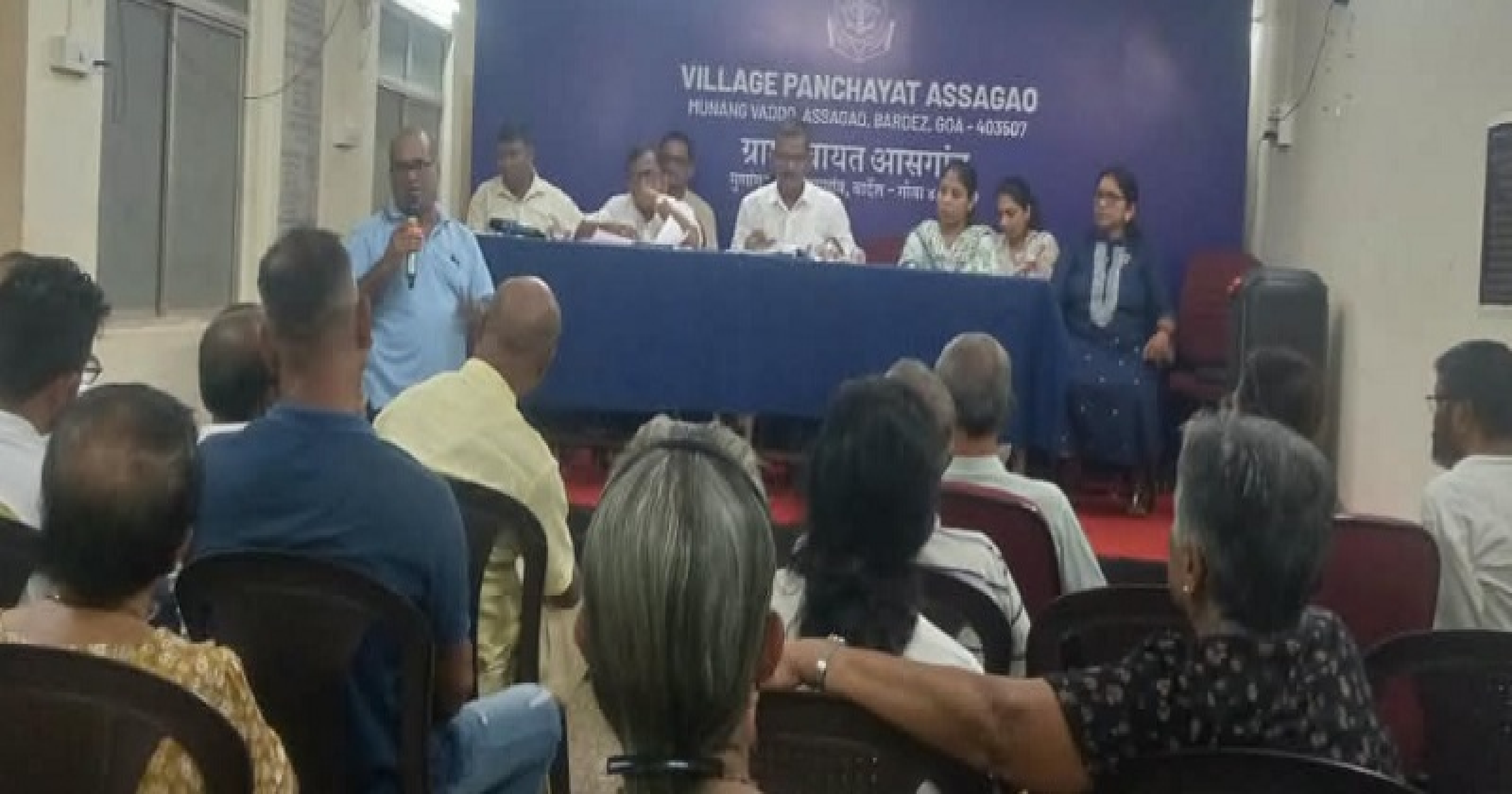 आसगावात बहुमजली निवासी प्रकल्प, जलतरण तलावांवर बंदीची ग्रामसभेत मागणी