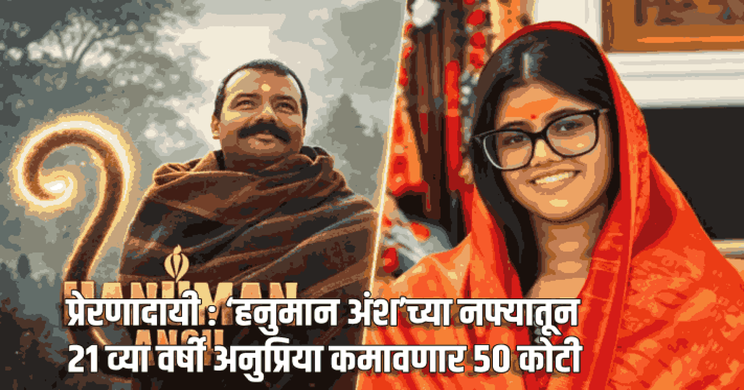 प्रेरणादायी : ‘हनुमान अंश’च्या नफ्यातून २१ व्या वर्षी अनुप्रिया कमावणार ५० कोटी
