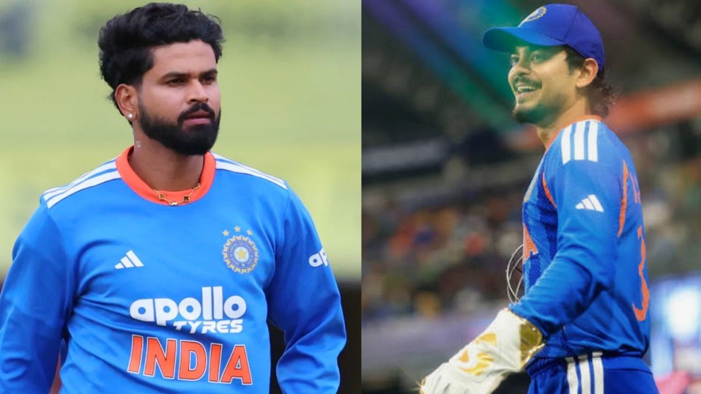 Shreyas Iyer and Ishan Kishan in the latest ICC Men's T20I batting rankings