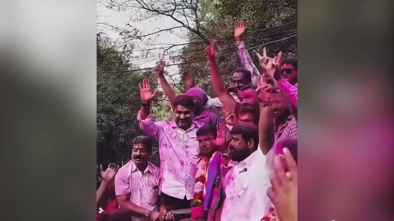 The Satej Patil-led alliance wins 16 seats in the Gokul election, while Mahayuti secures nine seats.