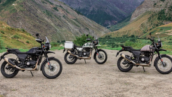 Royal Enfield Himalayan 440 new motorcycle side profile