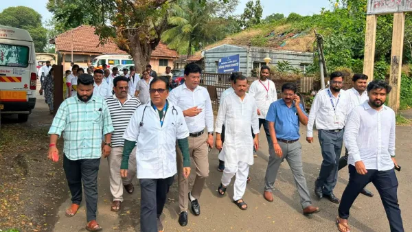 Dr Swapnil Sangle inspects healthcare facilities at Sawantwadi Sub District Hospital in Sindhudurg