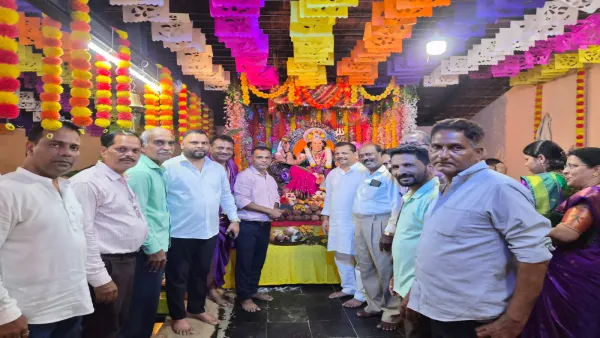 संजू परब आमदार व्हावेत | देवी चरणी साकडे   