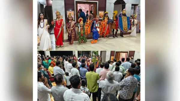 चौंडेश्वरी मंदिरात देवीच्या नऊ रूपांची आराधना