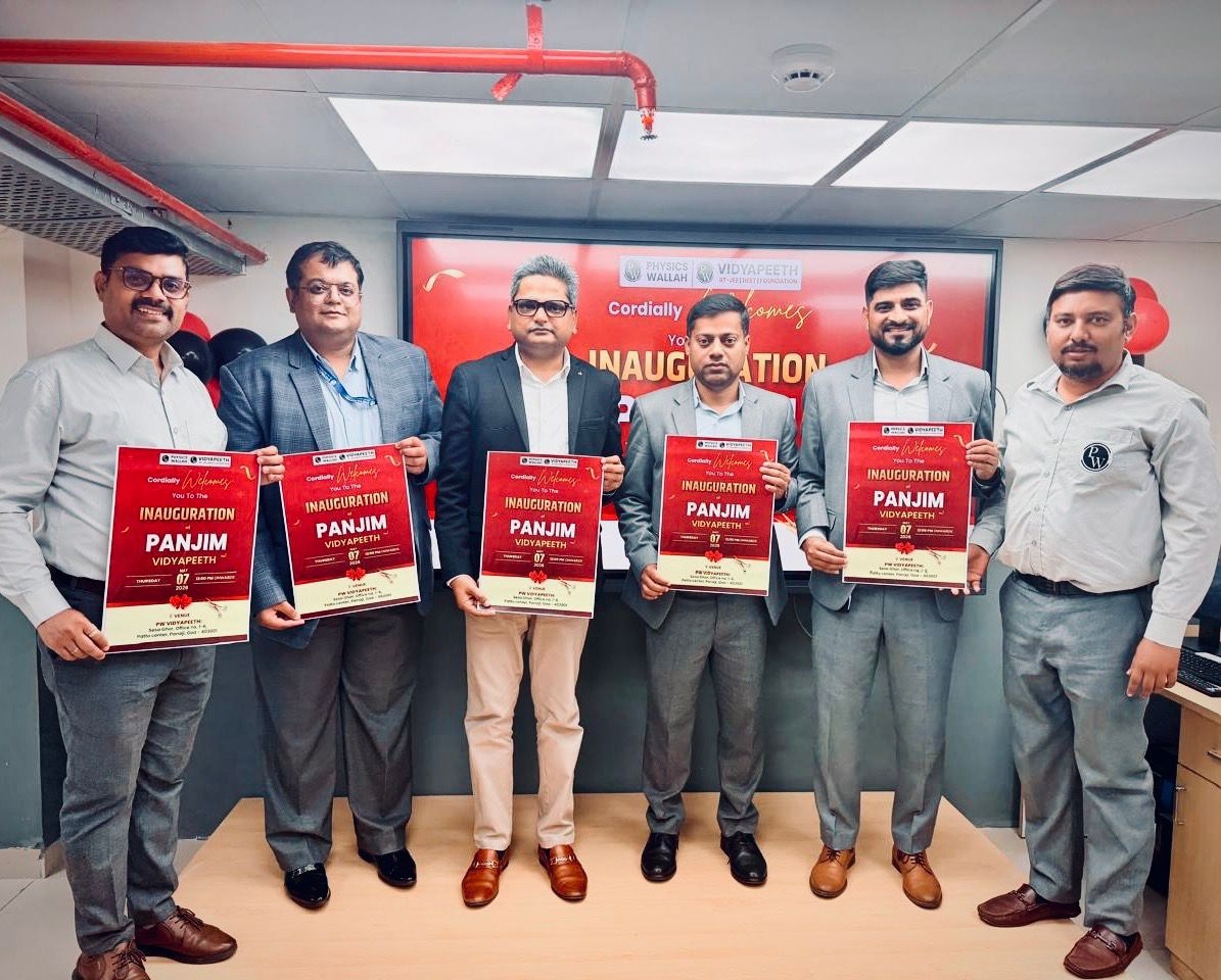PhysicsWallah (PW) Expands Presence in Goa with Second Tech-Enabled Offline Vidyapeeth Centre