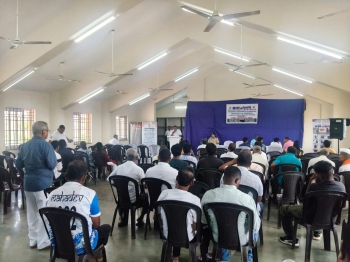 AA holds mega awareness drive  at Zuarinagar shelter home