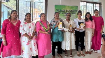 St Andre panchayat named second   women friendly panchayat in Goa