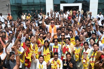 BJP's Babush-led panel scores   landslide win at CCP elections