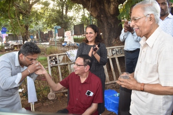 Businessman calls off fast  against MMC garden plan
