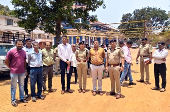 District collector reviews   Shirgao fair arrangements