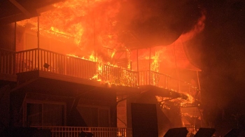 7 luxury cottages reduced  to ashes in Ashwem blaze