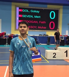 Aarush Pawaskar “ Goa’s young rising badminton star