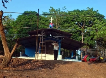 Chapel feast in Curdi village on Sunday