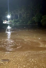 Temporary Chandel-Hasapur road washed away by floods