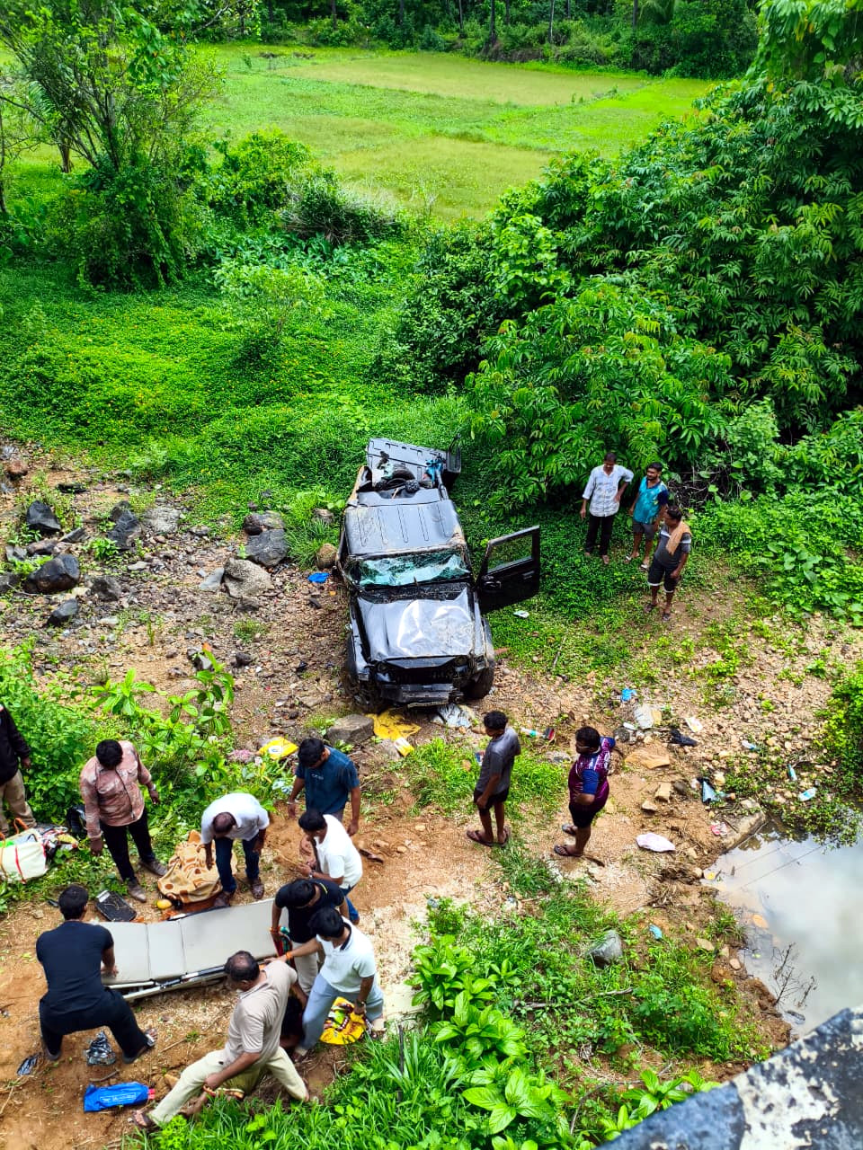 Guirim panch, hubby,   sister dead in ghastly  Sawantwadi mishap