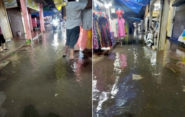 First showers expose gaps in Mapusa market’s mo...