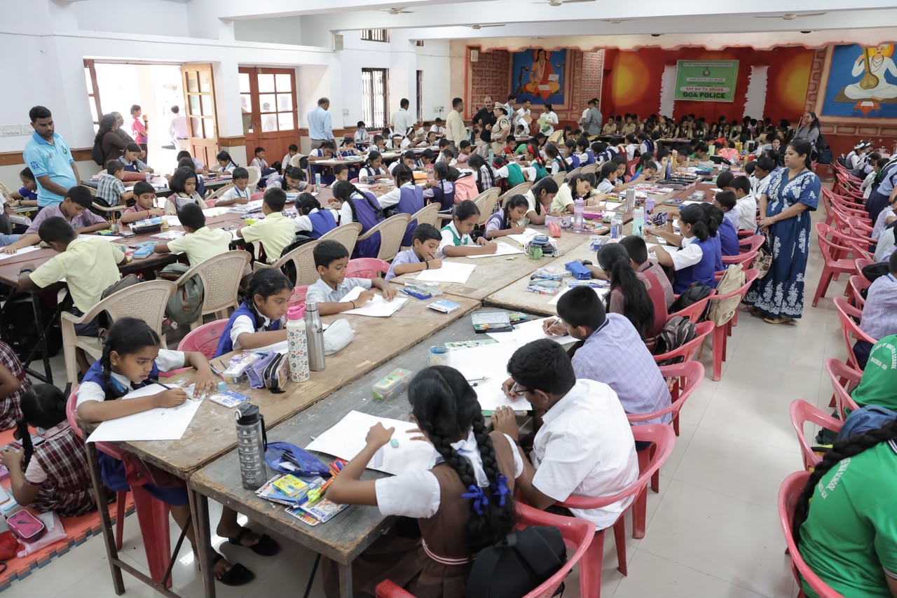 399 students join Goa Police’s Nasha Mukt Bhara...
