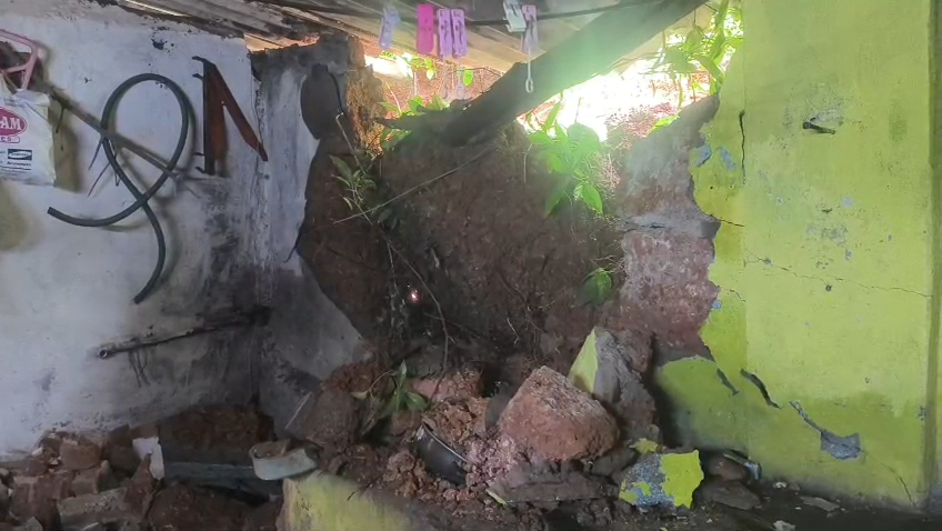Huge boulder crashes into Vasco   house; family escapes unhurt