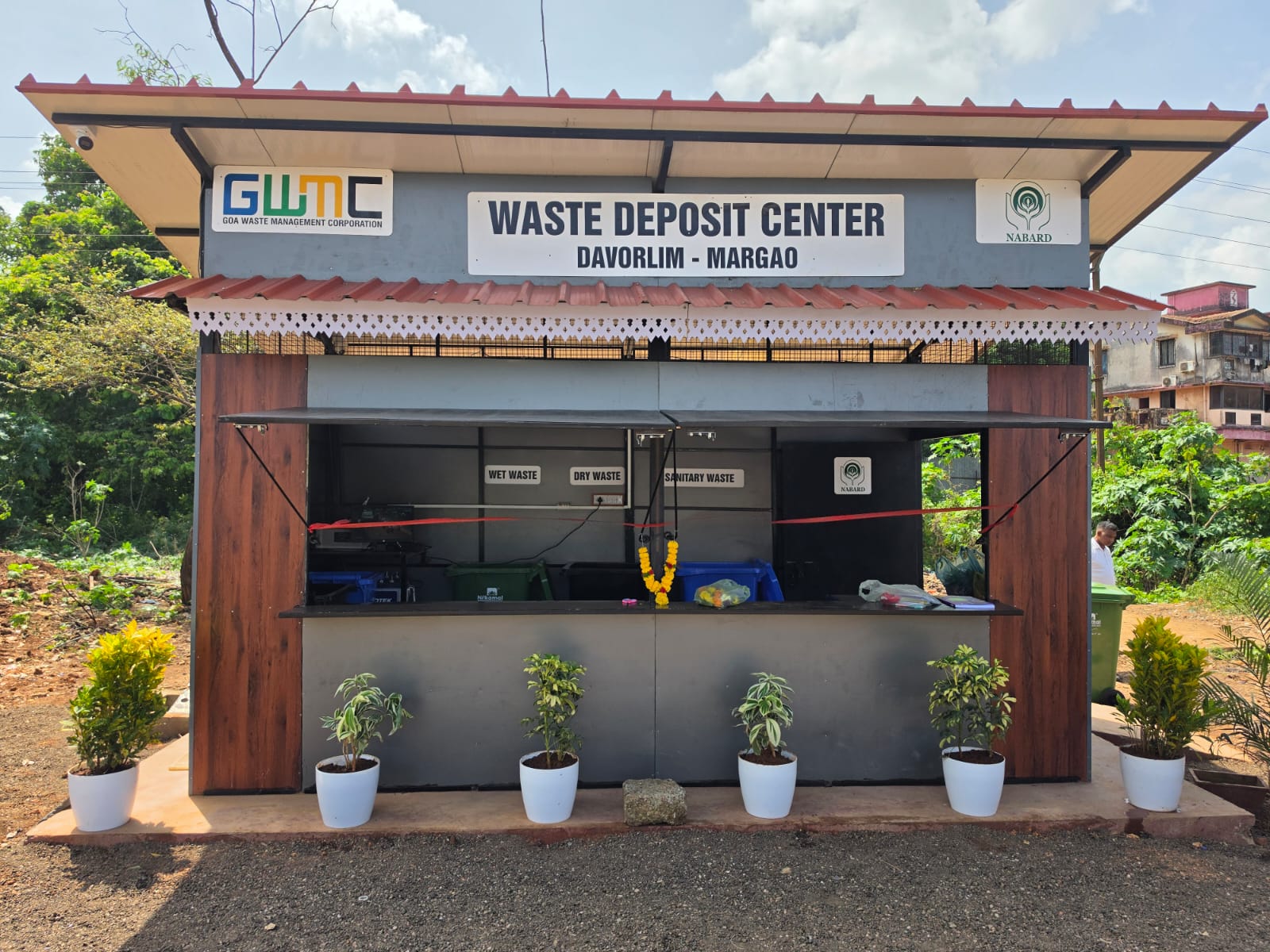 GWMC's answer to roadside dumping:   Smart waste kiosks at black spots