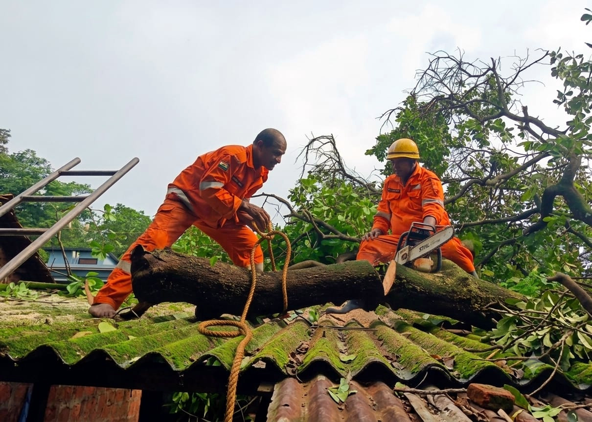 Heavy rains, strong winds wreak havoc in Sang...