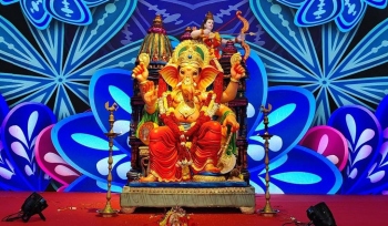 Dabolimcha Raja is richest Ganesh Chaturthi  pandal in Mormugao